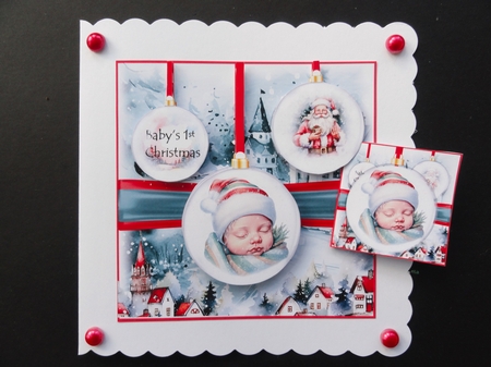 Babys 1st Christmas  by Valerie Spowart