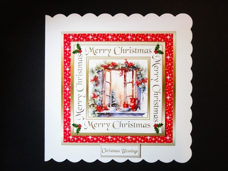 SC Christmas Window by Valerie Spowart