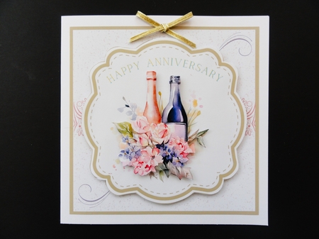 Champagne Happy Anniversary Mini Kit by Valerie Spowart
