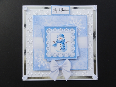 Babys 1st Christmas 2 by Valerie Spowart