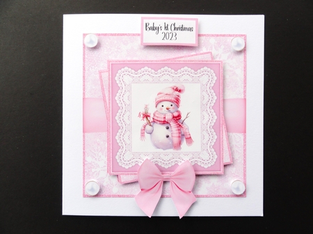 Babys 1st Christmas 2 by Valerie Spowart