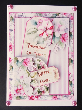 Thinking Of You Shabby Chic Card JPEGS and PDF by Valerie Spowart