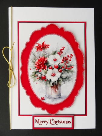 Winter Bouquet Topper 3 by Valerie Spowart