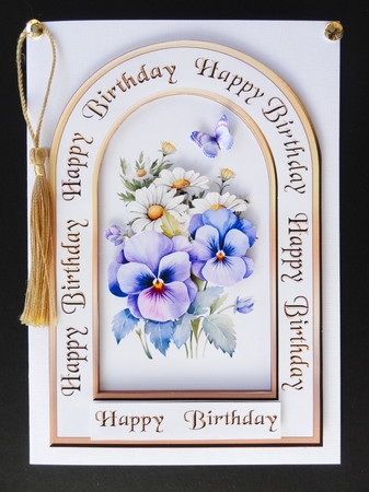 ASC Blue pansies by Valerie Spowart