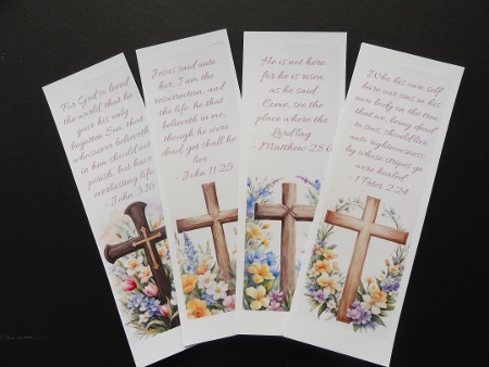 Bible Verse Bookmarks by Valerie Spowart