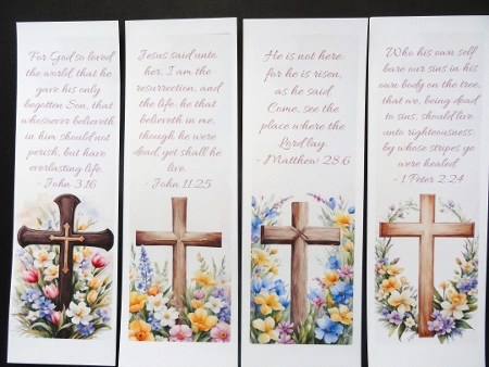 Bible Verse Bookmarks by Valerie Spowart