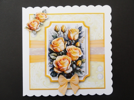 Yellow Roses by Valerie Spowart