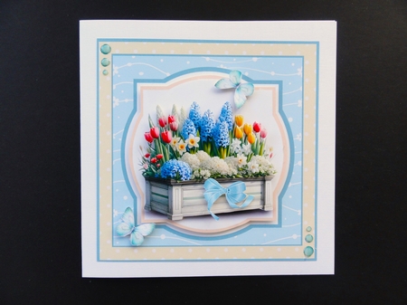 A Spring Flower Bed by Valerie Spowart