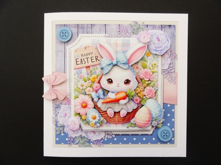 Pretty Easter Bunny by Valerie Spowart