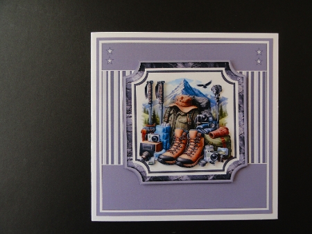 8x8 Walking Mini Kit 2 - x7 A4 Sheets  by Valerie Spowart