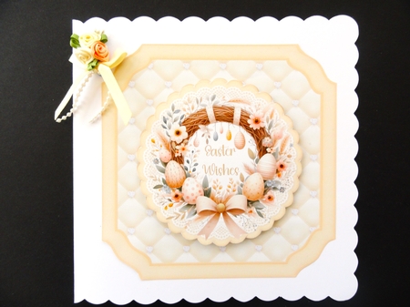 Easter Wreath 1 by Valerie Spowart