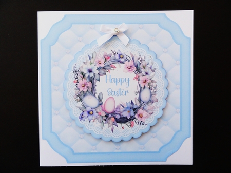 Easter Wreath 4 by Valerie Spowart