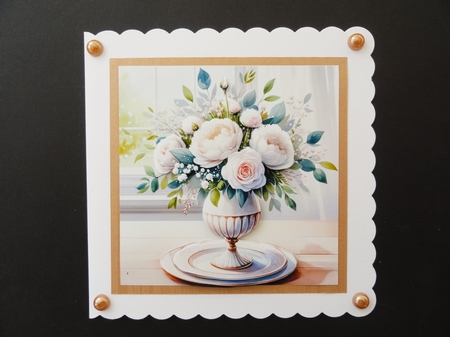 Elegant floral arrangement by Valerie Spowart