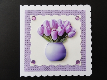 Cut Outs Tulips, Roses & Butterflies by Valerie Spowart