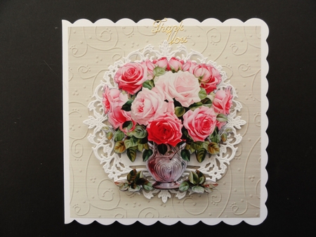 Cut Outs Tulips, Roses & Butterflies by Valerie Spowart