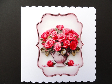 Bumperkit   Scallop topper Roses Bouquet by Valerie Spowart