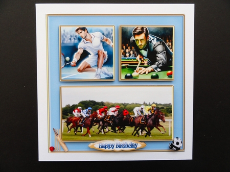 FOR MEN WHO LOVE SPORTS 2 by Valerie Spowart