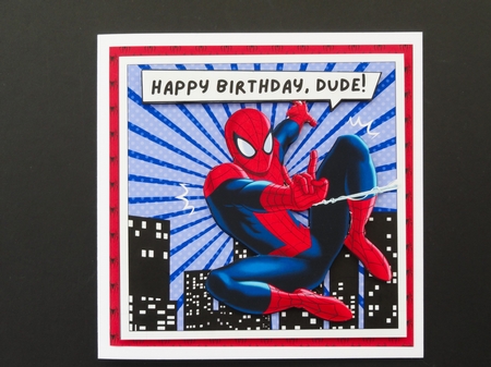 Spiderman Birthday Mini Kit by Valerie Spowart