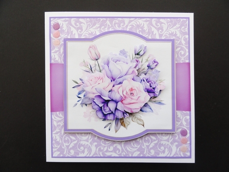 Beautiful Roses & Lisianthus - Mini Kit by Valerie Spowart