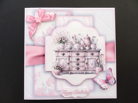 Vintage Kitchen Mini Kit 7X7 by Valerie Spowart