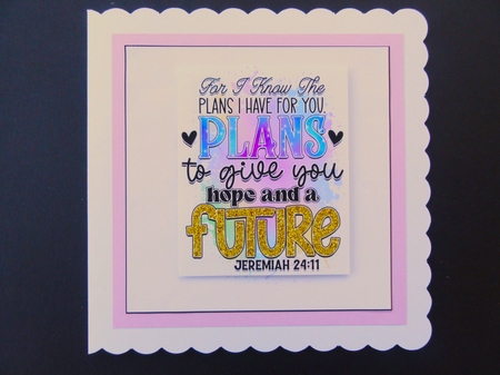 Bible Verses Card Toppers by Valerie Spowart