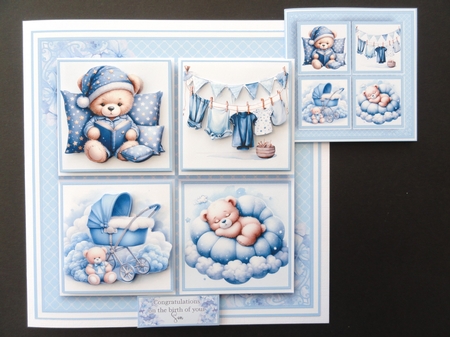 8x8 Cute lil Guy Mini Kit - x6 A4 Sheets  by Valerie Spowart