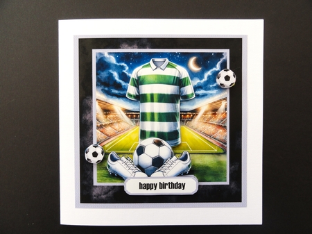 Football Topper Celtic by Valerie Spowart