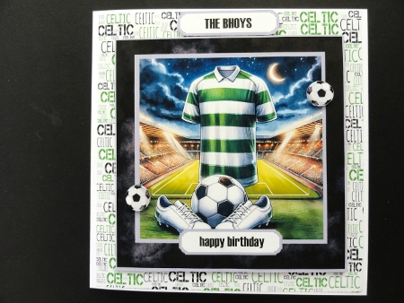 Football bp Celtic by Valerie Spowart