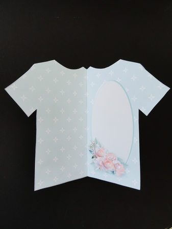Paper Flowers - Tee Shirt Card Mini Kit by Valerie Spowart