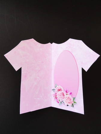 Roses and Lilies - Tee Shirt Card Mini Kit by Valerie Spowart
