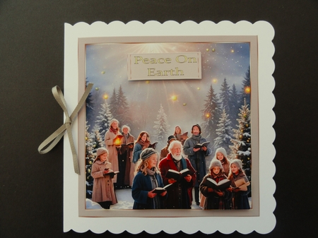 Carol Singers by Valerie Spowart