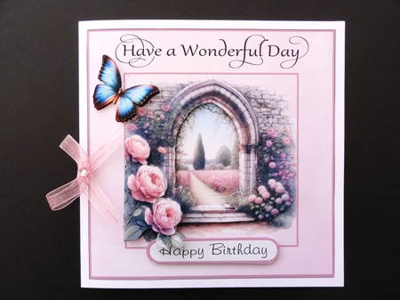 Through the Archway Birthday by Valerie Spowart