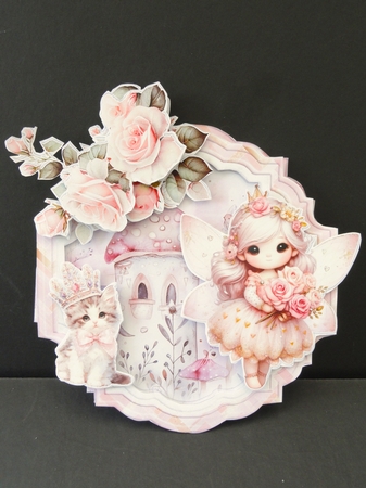 Once Upon a Fairytale 5 Shaped Easel by Valerie Spowart