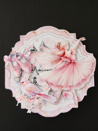 Once Upon a Fairytale 10 Shaped Easel by Valerie Spowart