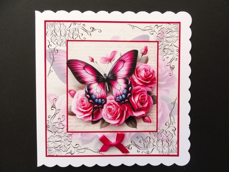 Beautiful Butterfly Collage by Valerie Spowart