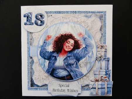 Denim & Lace 21 6x6 Simply Cards  by Valerie Spowart