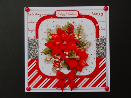 Perfect Poinsettias Mini Kit by Valerie Spowart