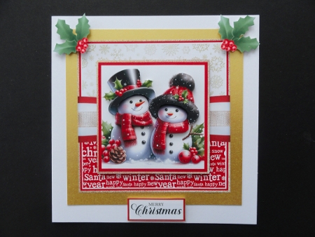 Cute Snowmen 1 by Valerie Spowart