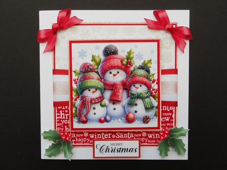 Cute Snowmen 5 by Valerie Spowart