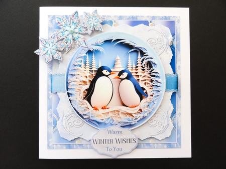 Frosty Christmas 6 6x6 Simply Cards  by Valerie Spowart