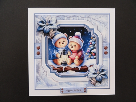  Christmas Teddies Mini Kit by Valerie Spowart