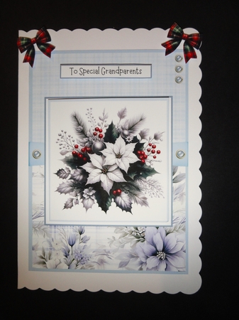 A White Christmas Bouquet by Valerie Spowart