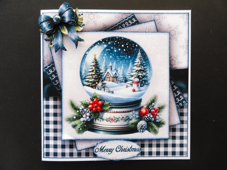 Winter Globe Mini Kit 7X7 by Valerie Spowart