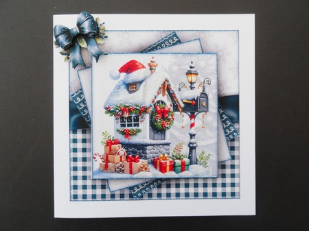 Winter Mailbox Mini Kit 7x7 by Valerie Spowart