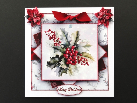 Winter Greenery Mini Kit 7X7 by Valerie Spowart