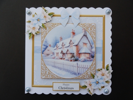 Snowy Village 2 by Valerie Spowart