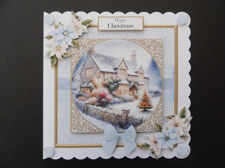 Snowy Village 3 by Valerie Spowart
