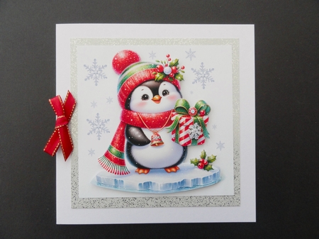 CHRISTMAS PENQUINS CLIPART  by Valerie Spowart