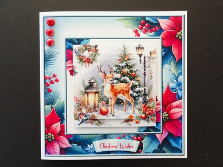 Reindeer Quick Card Kit by Valerie Spowart