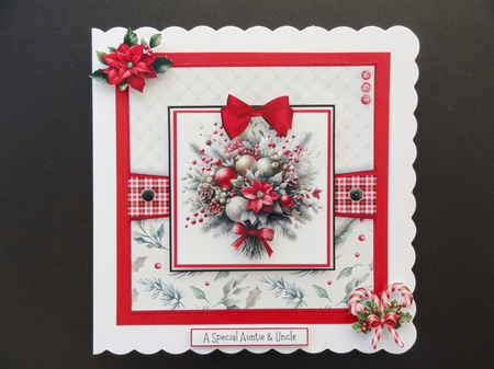 Christmas Floral Bouquets by Valerie Spowart
